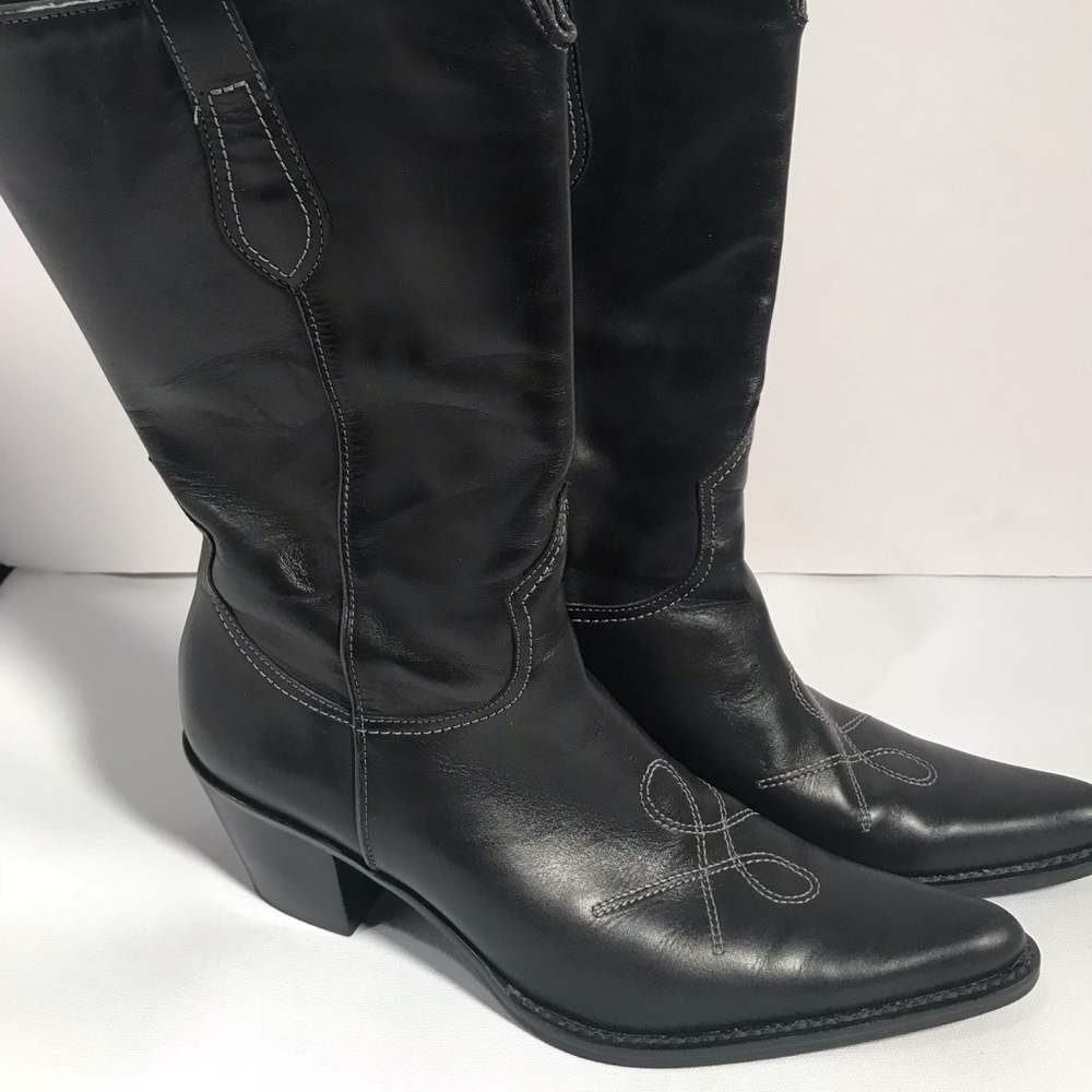 Franco Sarto cowboy boots sz 9